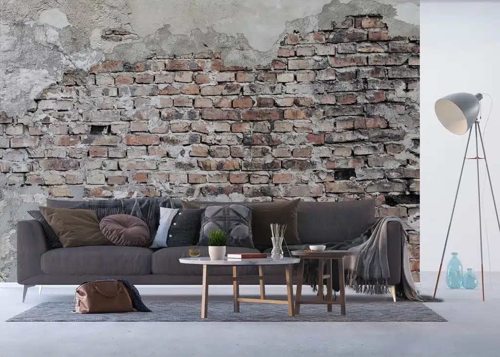 Wall Mural Brick Wall, 375 x 270 cm, FTNXXL 1244 7