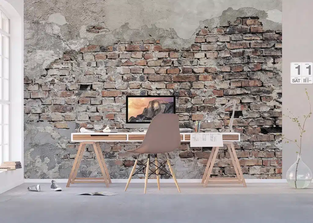 Wall Mural Brick Wall, 375 x 270 cm, FTNXXL 1244 8