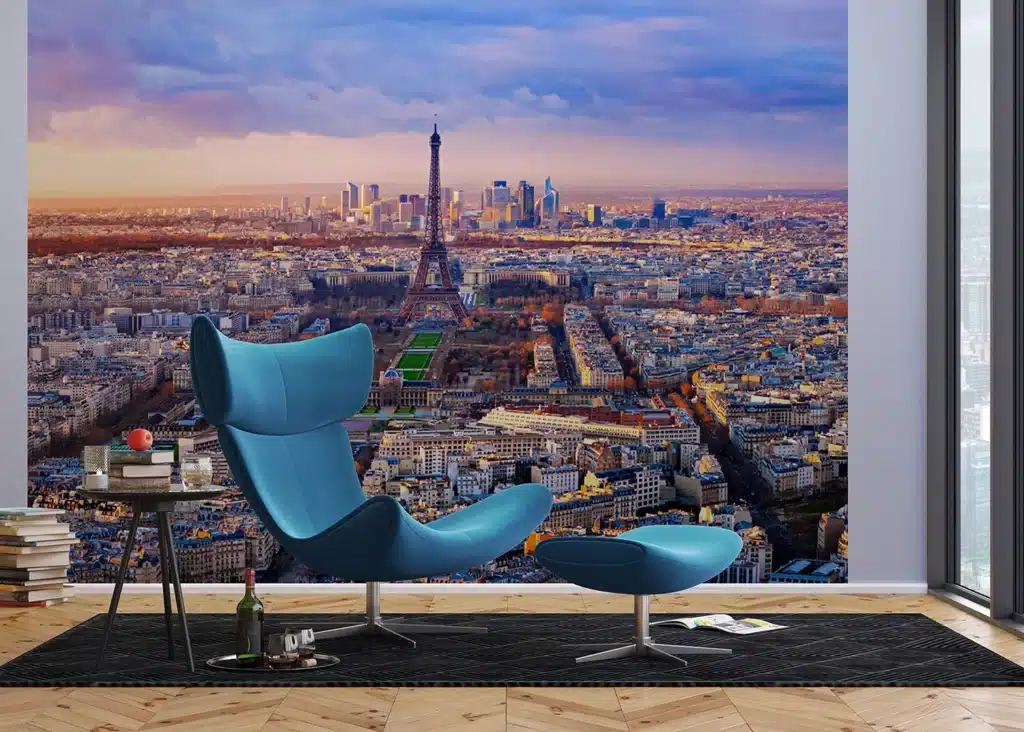 Custom Size Wall Mural Paris | Premium Non-Woven Wallpaper | FTNXXL2401