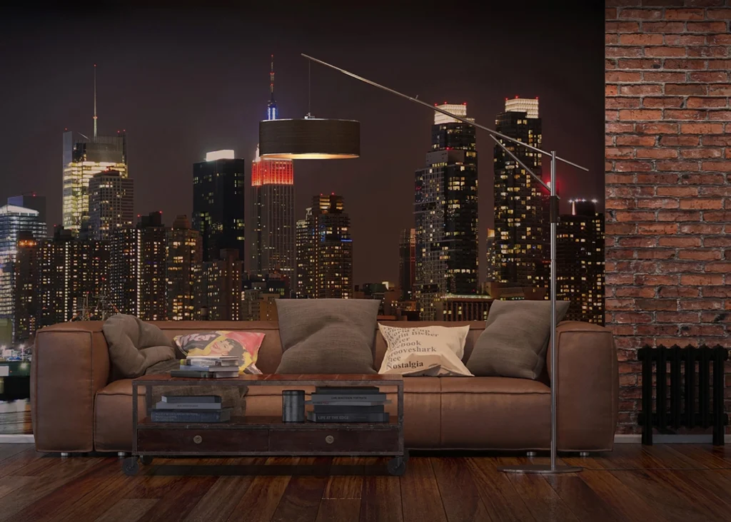 Custom Size Wall Mural Night | Premium Non-Woven Wallpaper | FTNXXL2411 2