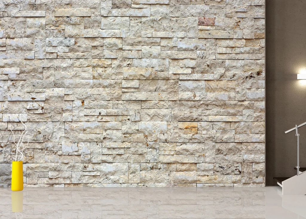 Wall Mural Beige Bricks, 375 x 270 cm, FTNXXL 2412 2