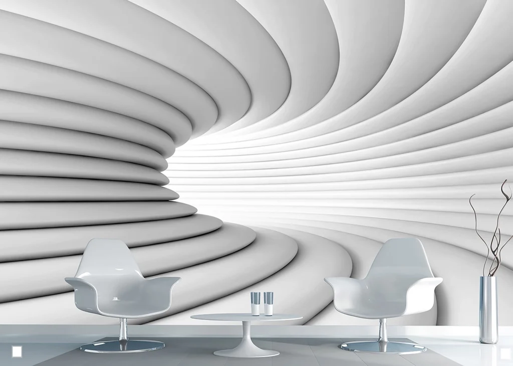 Wall Mural Futuristic Abstraction, 375 x 270 cm, FTNXXL 2417 2