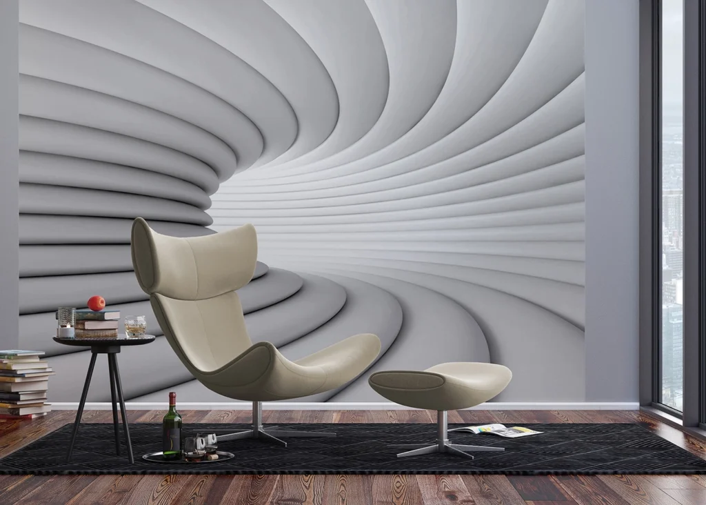 Wall Mural Futuristic Abstraction, 375 x 270 cm, FTNXXL 2417 3