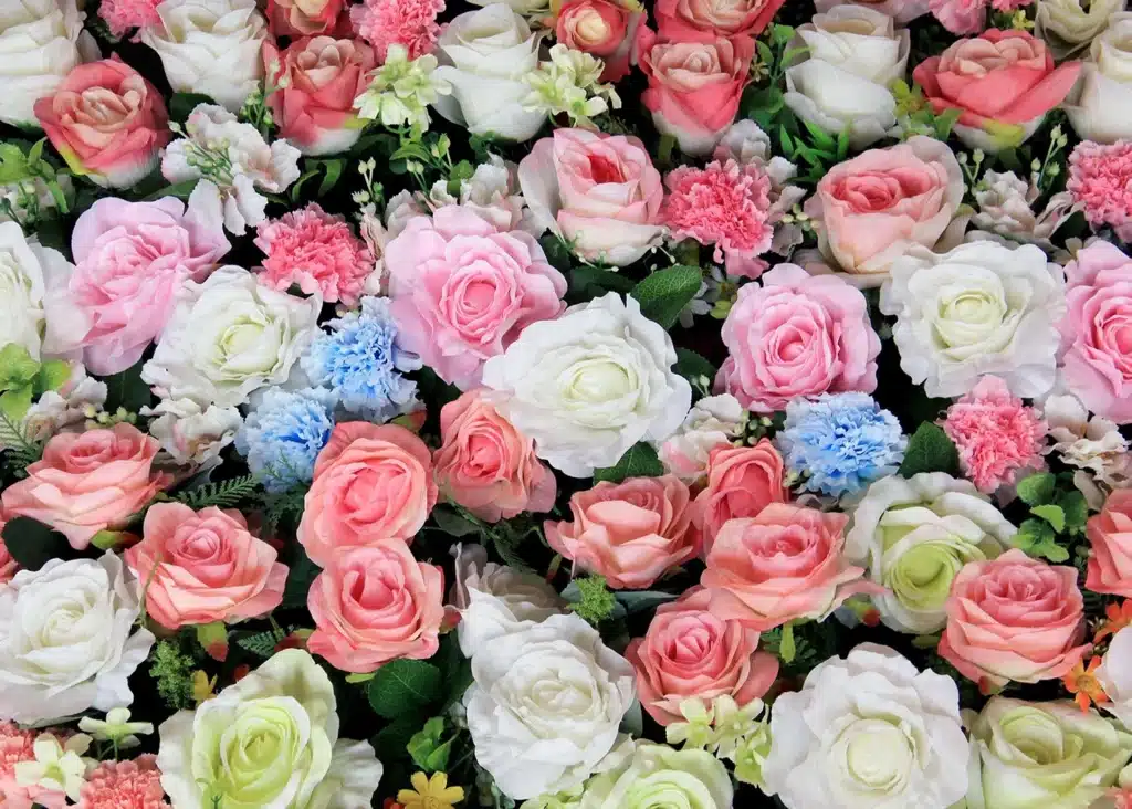 Custom Size Wall Mural Flowers | Premium Non-Woven Wallpaper | FTNXXL2428 1