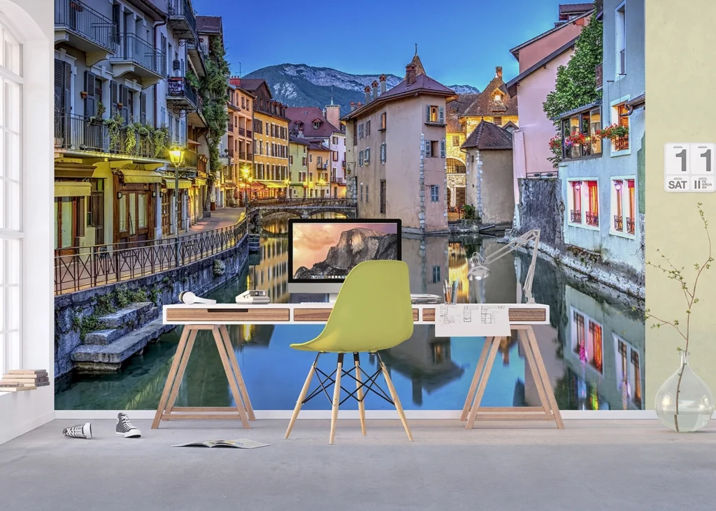 Custom Size Wall Mural Venice | Premium Non-Woven Wallpaper | FTNXXL2438 4