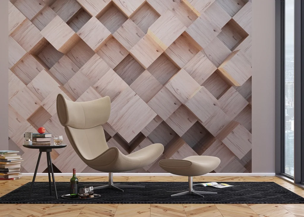 Wall Mural Abstraction, 375 x 270 cm, FTNXXL 2496 3