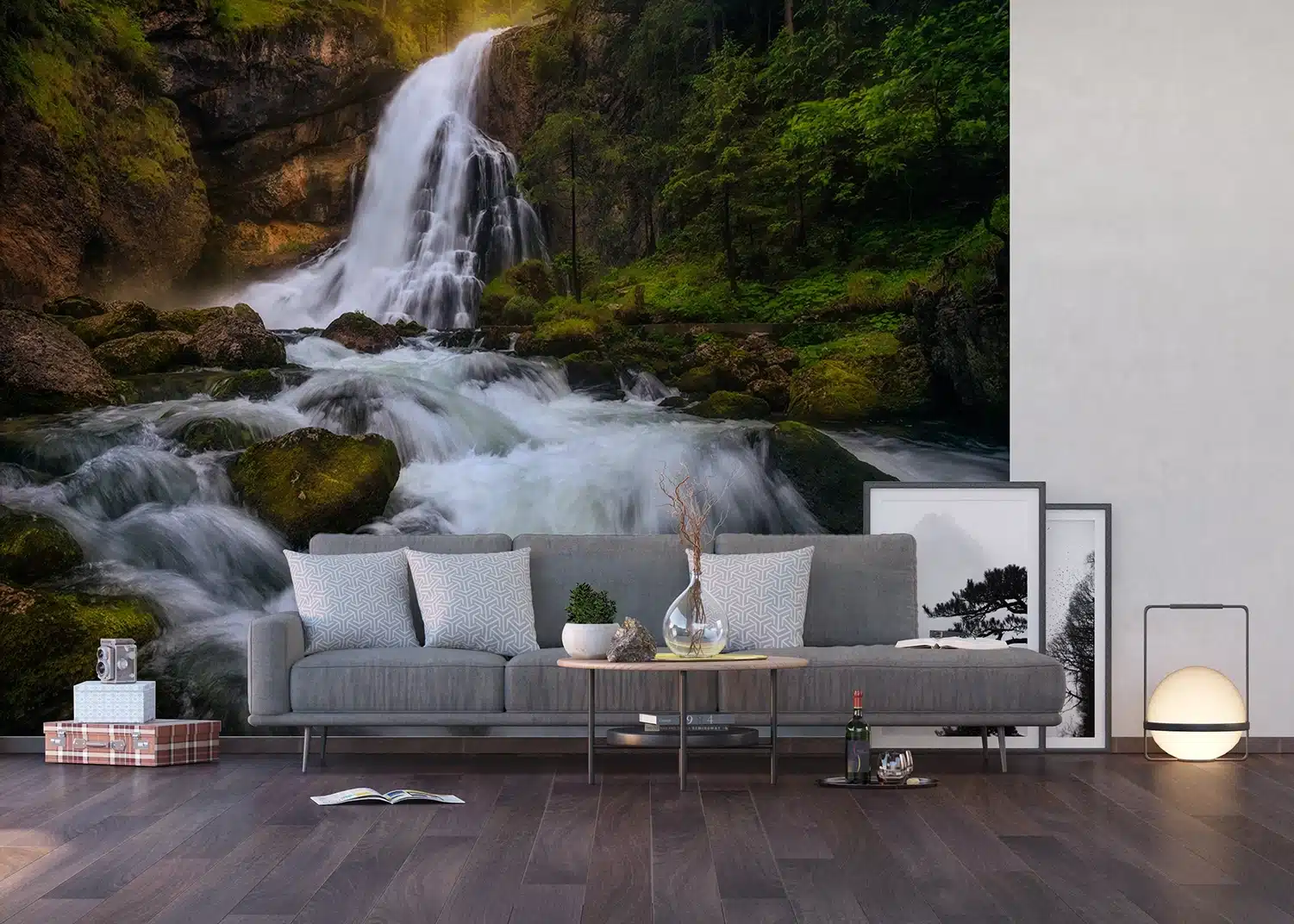 Custom Size Wall Mural Nature Rush | Premium Non-Woven Wallpaper | FTNXXL3006 4