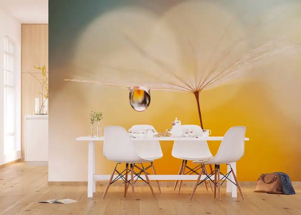 Custom Size Wall Mural Morning Drop | Premium Non-Woven Wallpaper | FTNXXL3020 2