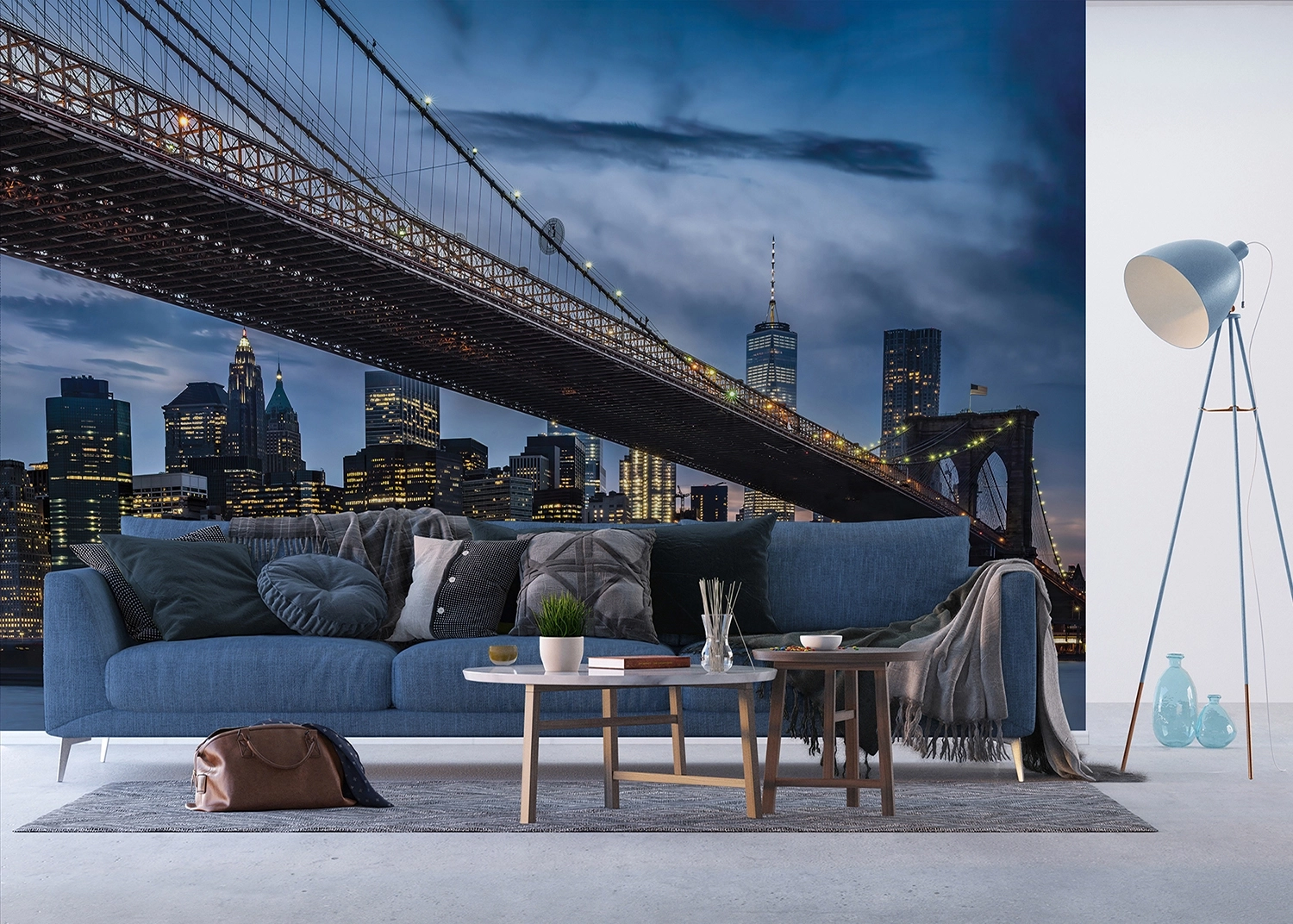 Wall Mural Big City Lights, 375 x 270 cm, FTNXXL 3024