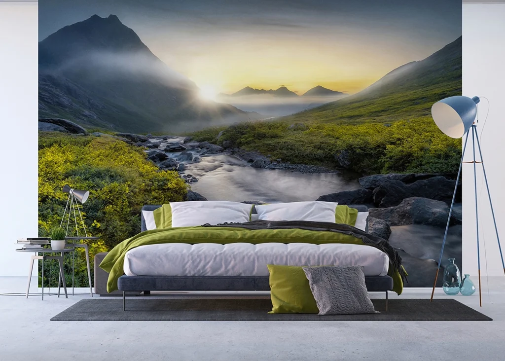Wall Mural Mountain River, 375 x 270 cm, FTNXXL 3029 2