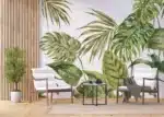 Vliesová fototapeta na zed' Zelená Kapradina | 375 x 270 cm | FT5P 3051