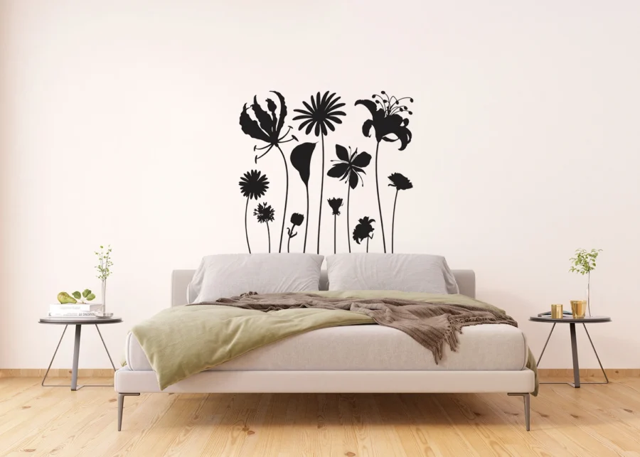 Wall Sticker Flowers, 65 x 85 cm, F 0441 - Image 2