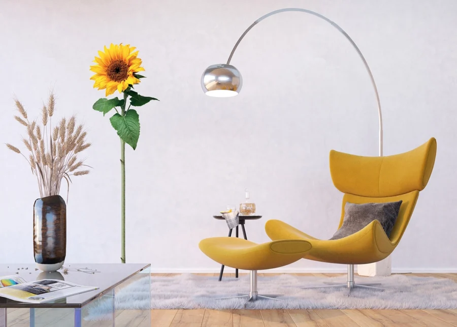 Wall Stickers Sunflower, 65 x 85 cm, F 0476 - Image 4