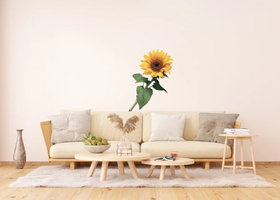 Wall Stickers Sunflower, 65 x 85 cm, F 0476 - Image 3