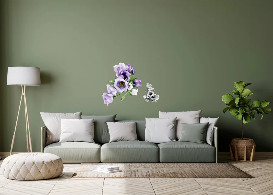 Wall Stickers Flowers, 65 x 85 cm, F 1029 - Image 5