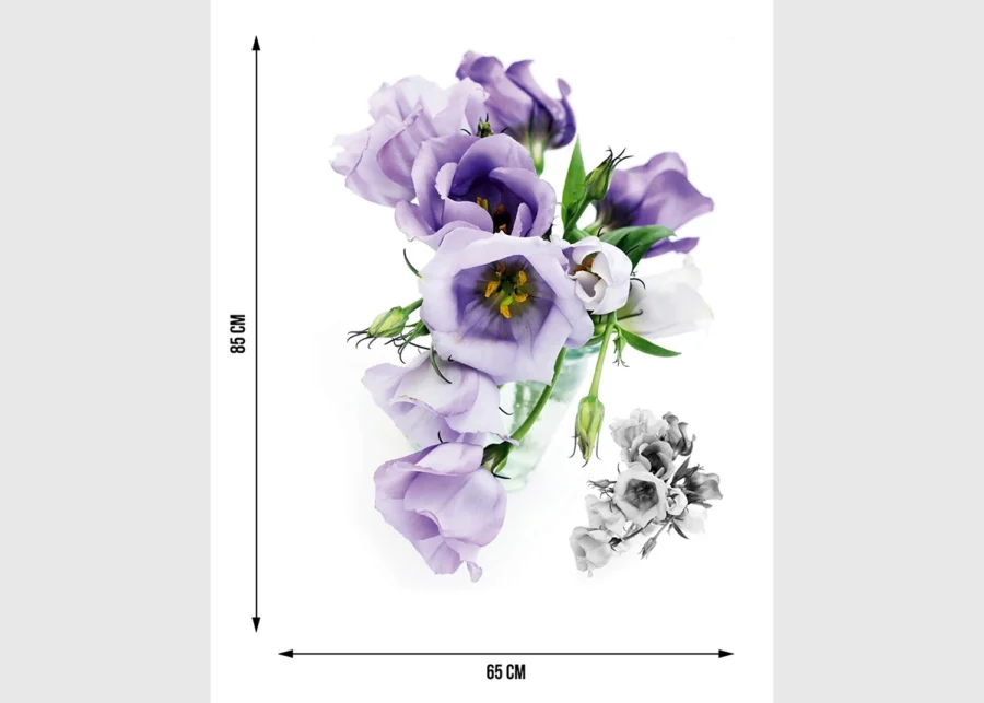 Wall Stickers Flowers, 65 x 85 cm, F 1029 - Image 7