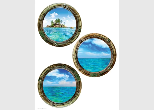 Wall Stickers Illuminator, 65 x 85 cm, F1030