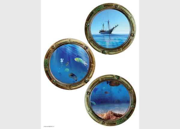 Wall Stickers Illuminator, 65 x 85 cm, F1032