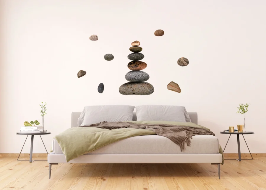 Wall Stickers Stones, 65 x 85 cm, F 1036 - Image 2