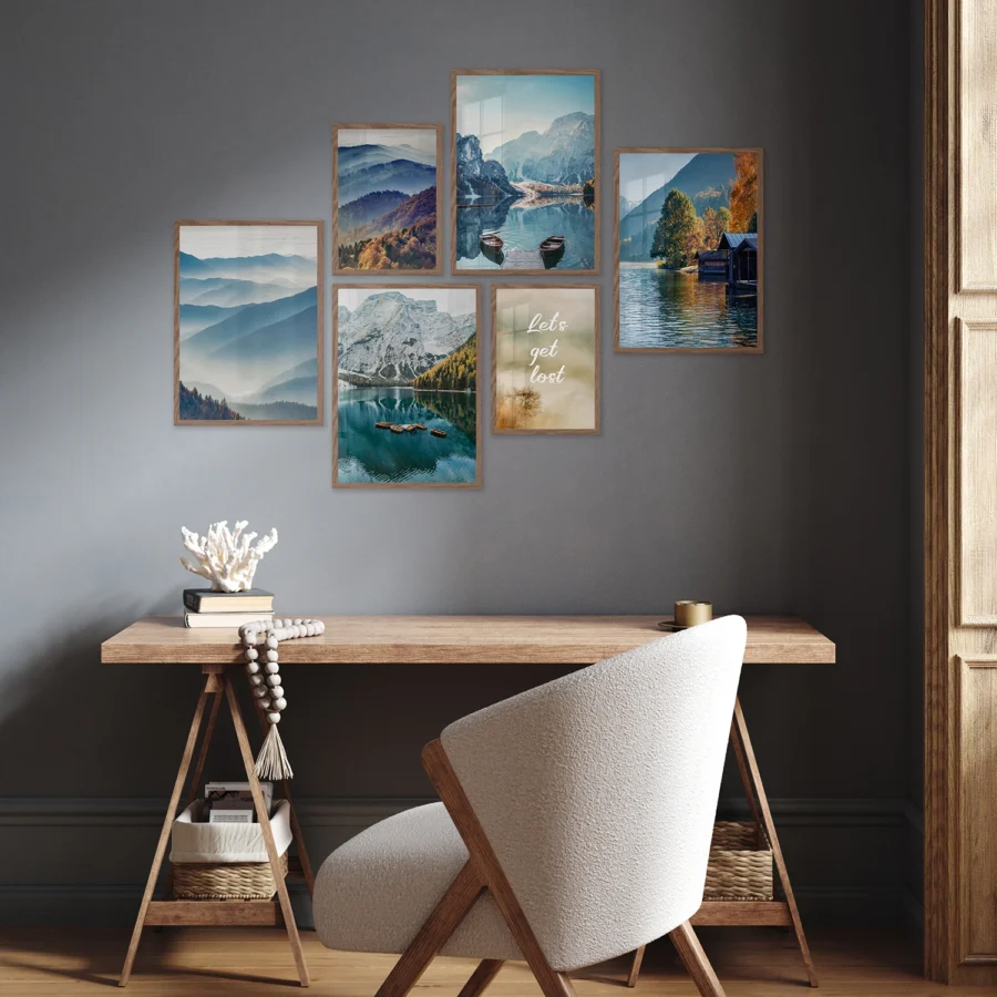 Poster Set Autumn Forest, 4 x A3, 2 x A4, P6 351301 - Image 3