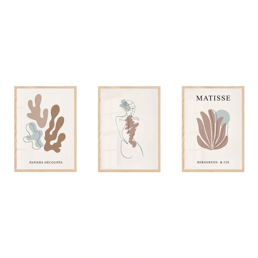 Poster Set Abstract, 3 x A3, P3 351435