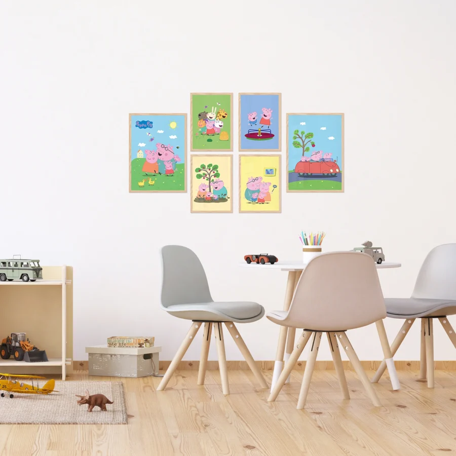 Poster Set Peppa Pig, 2 x A3, 4 x A4, P6 351385 - Image 6