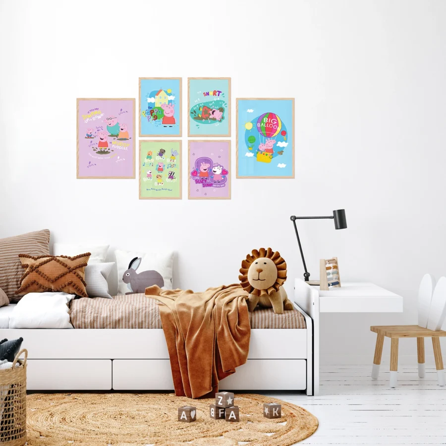 Poster Set Peppa Pig, 2 x A3, 4 x A4, P6 351385 - Image 3