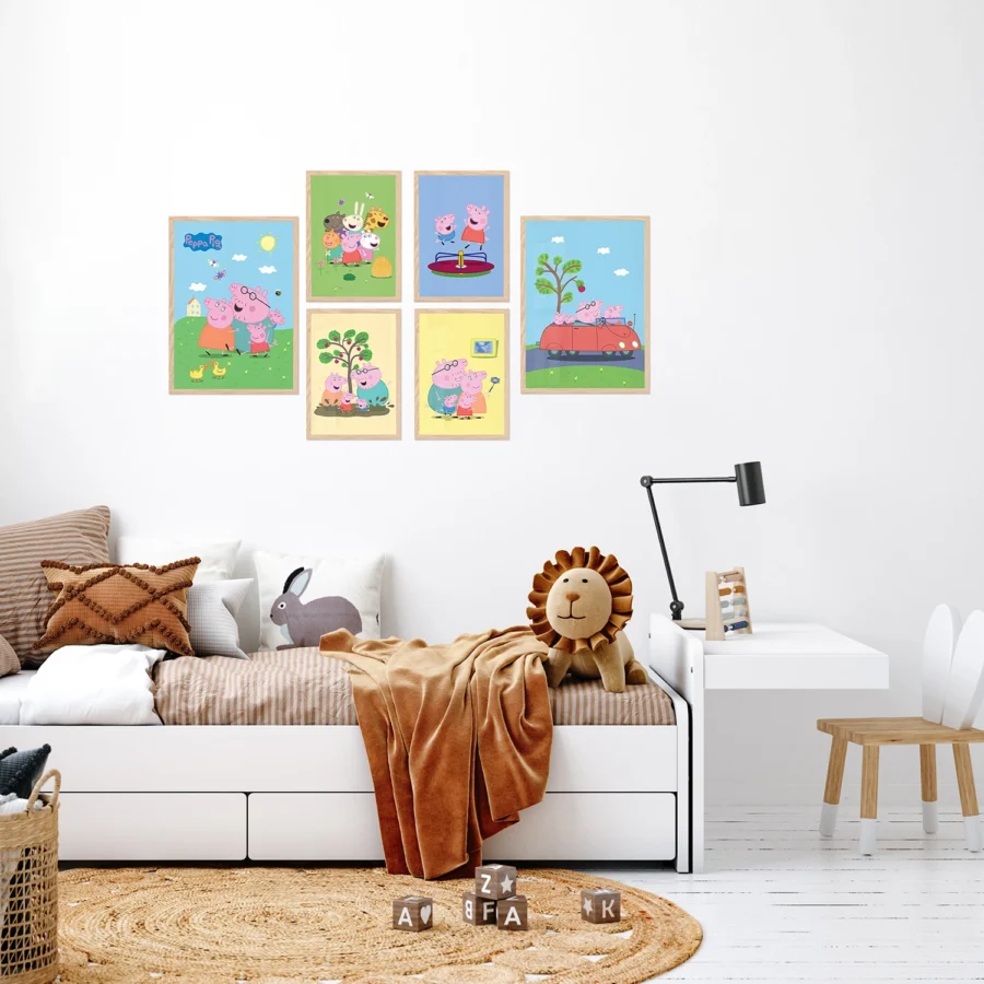 Poster Set Peppa Pig, 2 x A3, 4 x A4, P6 351385 - Image 5