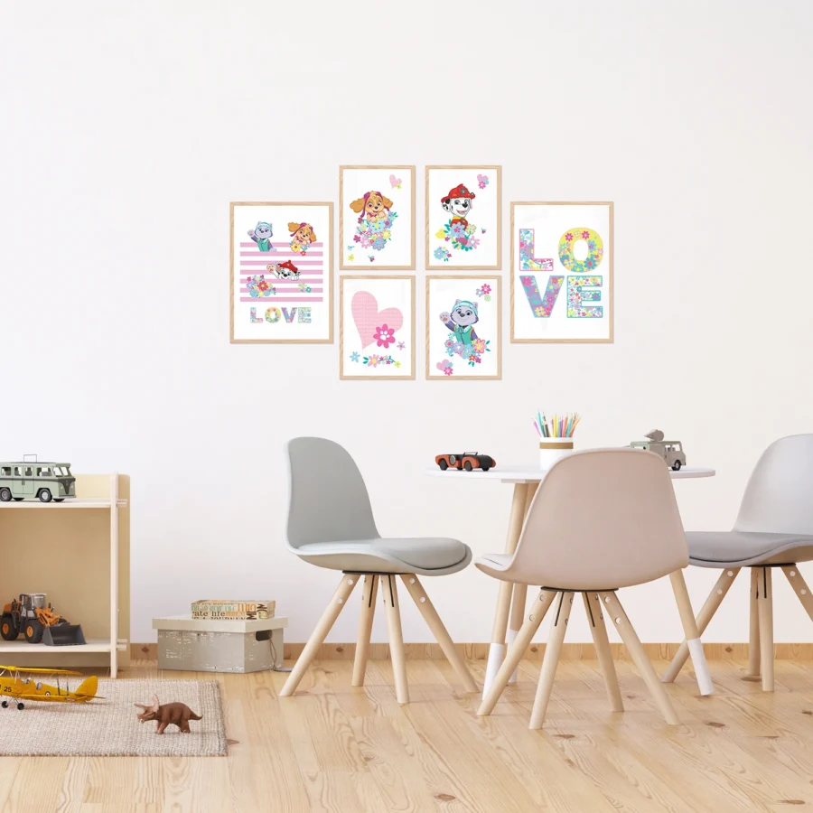 Poster Set Paw Patrol, 2 x A3, 4 x A4, P6 351413 - Image 6