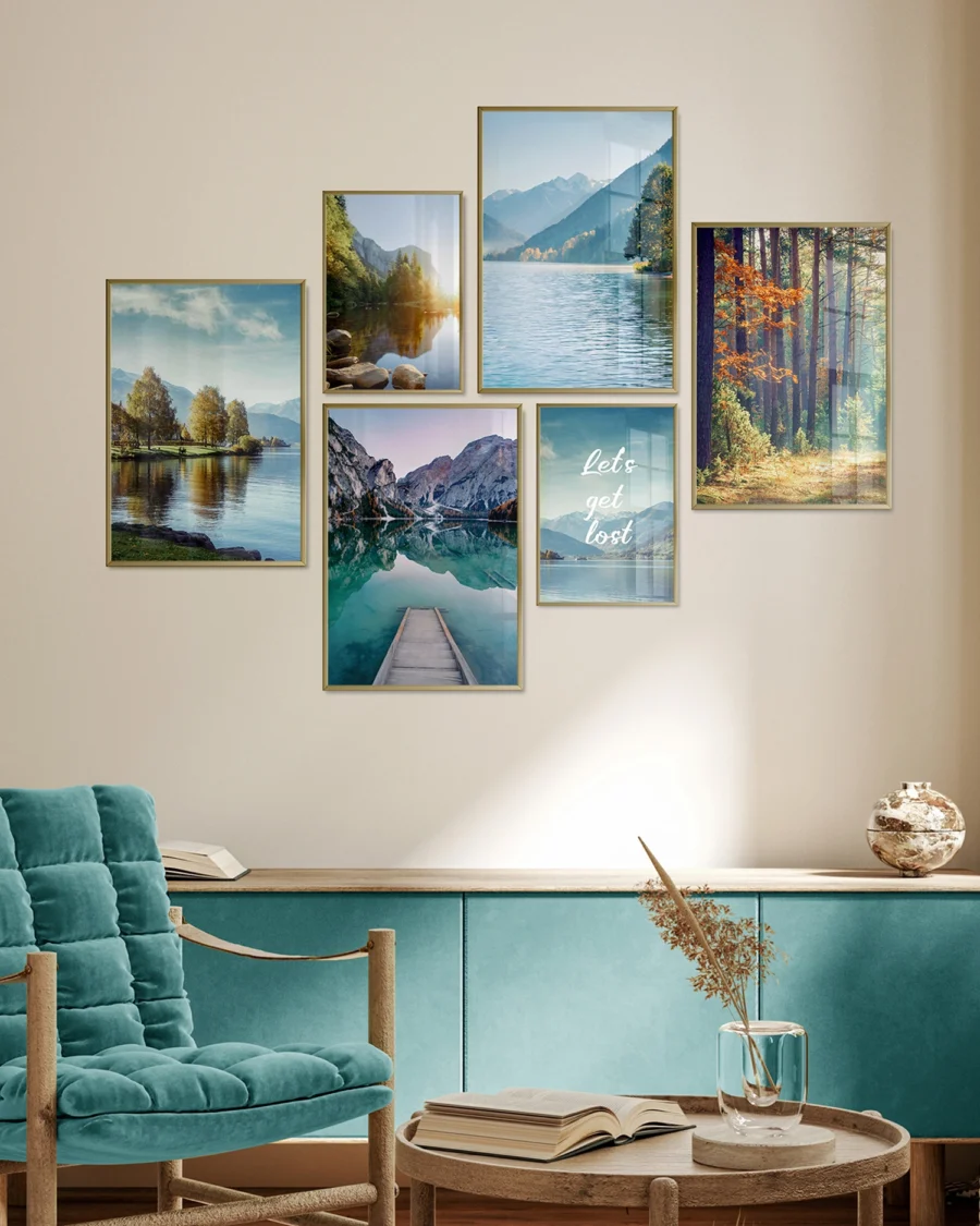 Poster Mountain Stillness / Serene Mountains, 30 x 42 cm, P 351309 - Image 10