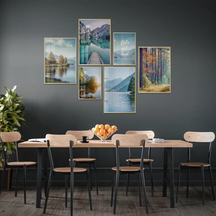 Poster Set Autumn Forest, 4 x A3, 2 x A4, P6 351301 - Image 8