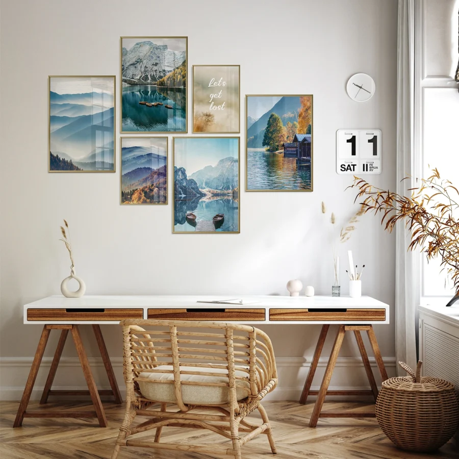 Poster Set Autumn Forest, 4 x A3, 2 x A4, P6 351301 - Image 2