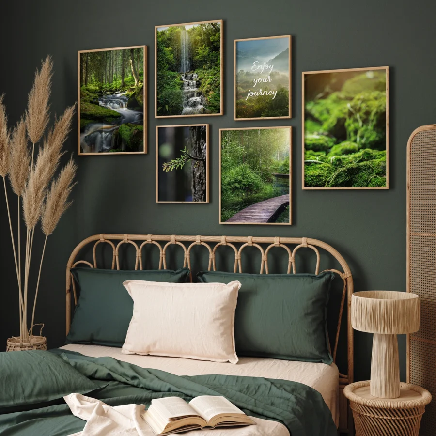 Poster Set Forest, 4 x A3, 2 x A4, P6 351315 - Image 8