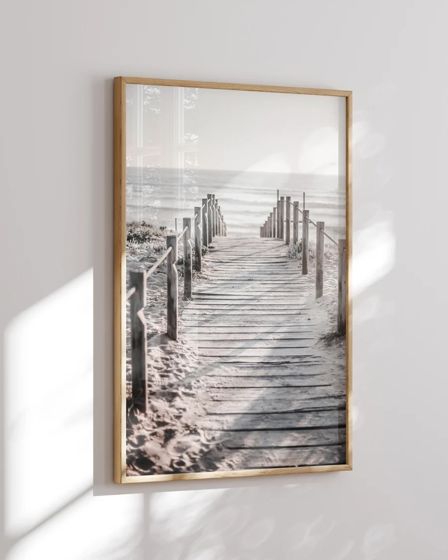 Poster Beach Walk / Golden Path, 30 x 42 cm, P 351335 - Image 4