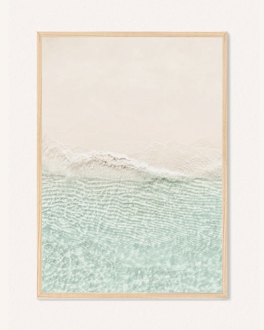 Poster Pampas / Sea Waves, 30 x 42 cm, P 351355 - Image 2