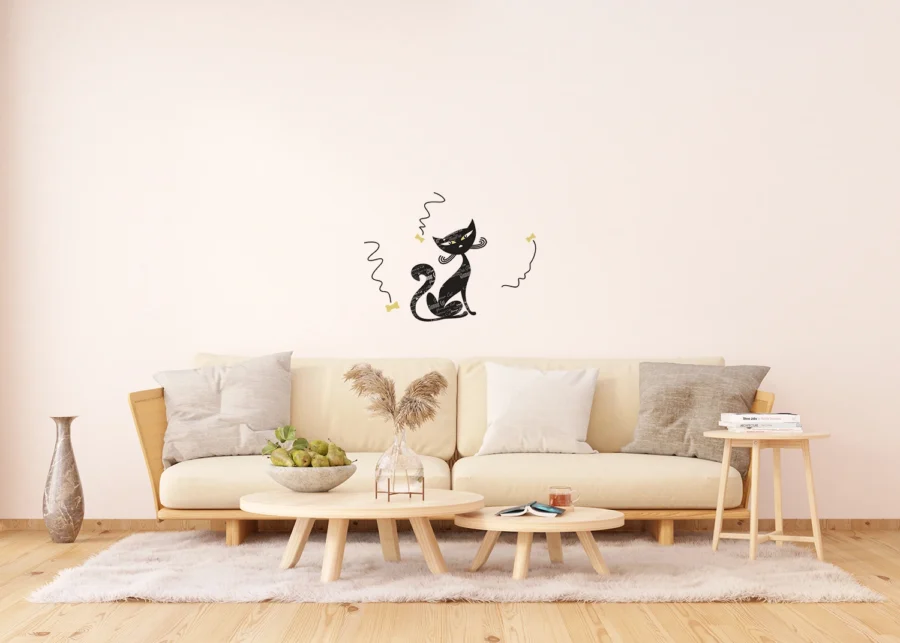 Wall Stickers Cat, 42,5 x 65 cm, SM 3439 - Image 6