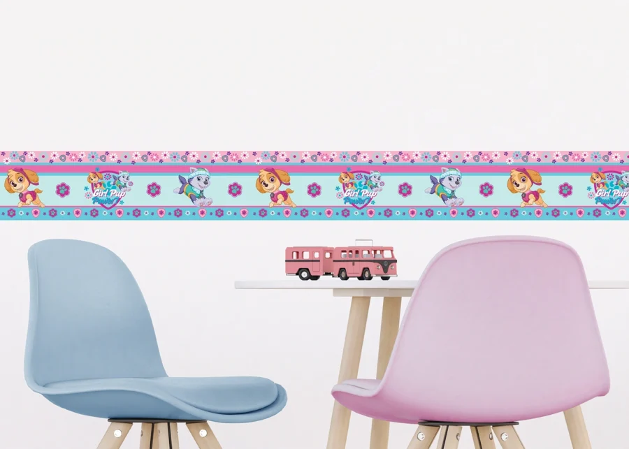 Wall Border Paw Patrol Girl Pup | 5 m x 13.8 cm | WBD 8001 - Image 5