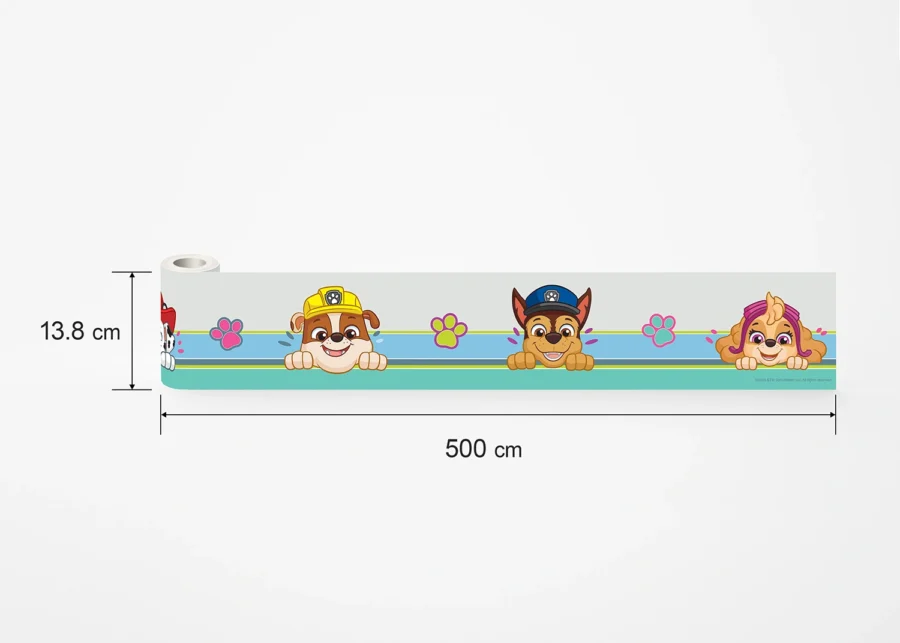 Wall Border Paw Patrol Be Happy | 5 m x 13.8 cm | WBD 8002 - Image 6
