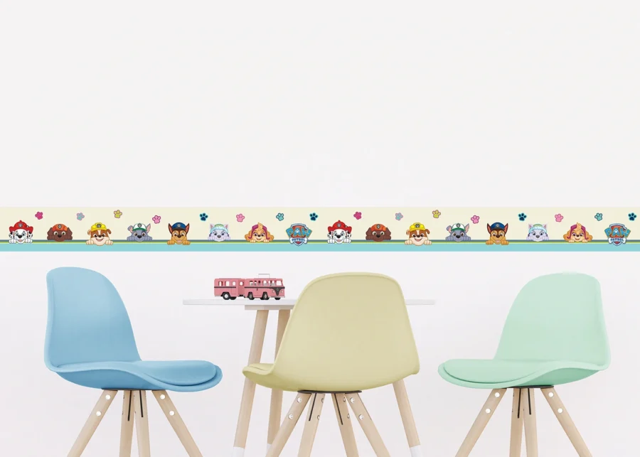 Wall Border Paw Patrol Be Happy | 5 m x 13.8 cm | WBD 8004 - Image 4