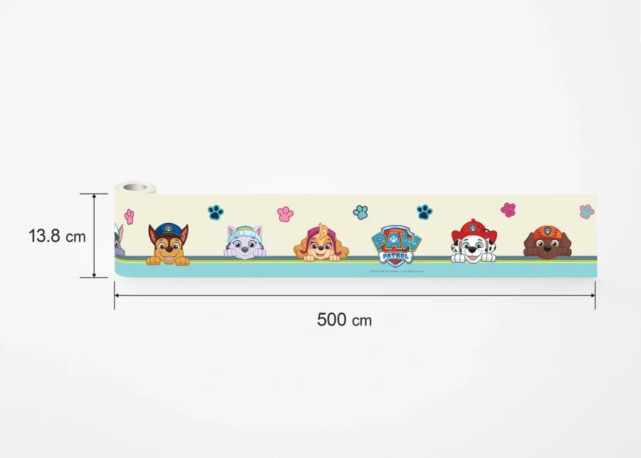 Wall Border Paw Patrol Be Happy | 5 m x 13.8 cm | WBD 8004 - Image 6