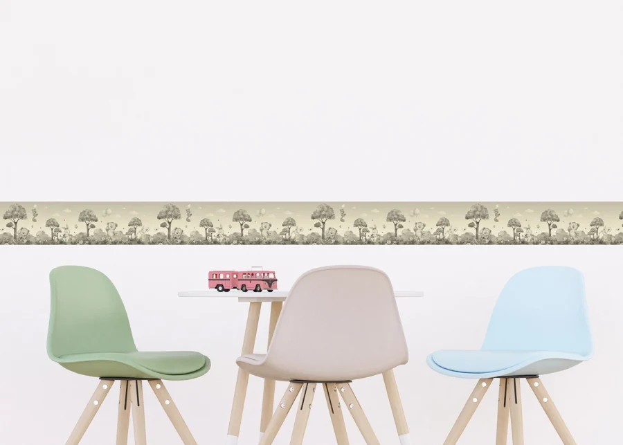 Wall Border Cute Bears | 5 m x 9.7 cm | WBD 8123 - Image 2