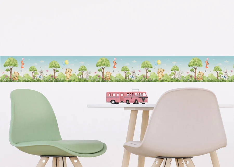 Wall Border Cute Bears | 5 m x 9.7 cm | WBD 8127 - Image 5