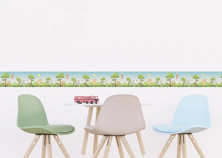 Wall Border Cute Bears | 5 m x 9.7 cm | WBD 8127 - Image 4
