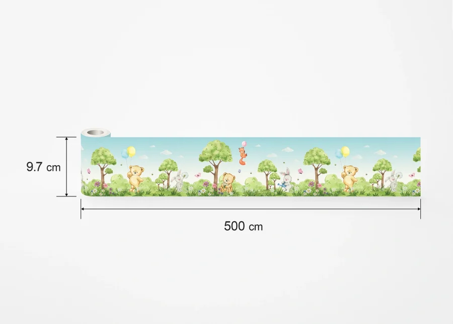 Wall Border Cute Bears | 5 m x 9.7 cm | WBD 8127 - Image 6