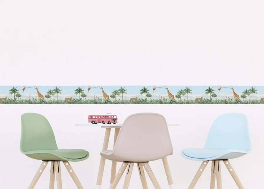 Wall Border Jungle | 5 m x 13.8 cm | WBD 8177 - Image 2