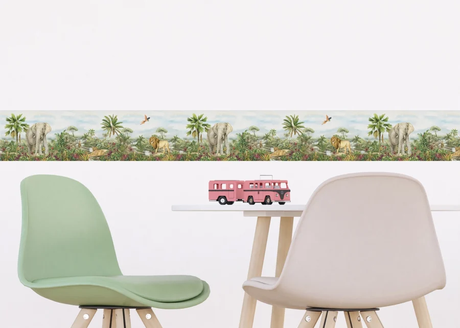Wall Border Jungle | 5 m x 13.8 cm | WBD 8181 - Image 3