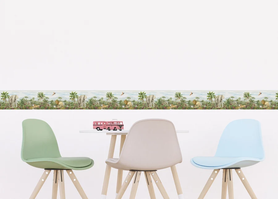 Wall Border Jungle | 5 m x 13.8 cm | WBD 8181 - Image 2