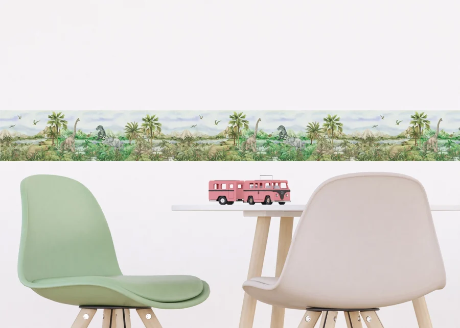 Wall Border Dino | 5 m x 13.8 cm | WBD 8185 - Image 2