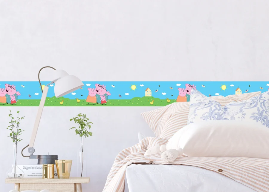 Wall Border Peppa Pig Classic | 5 m x 13.8 cm | WBD 8191 - Image 5