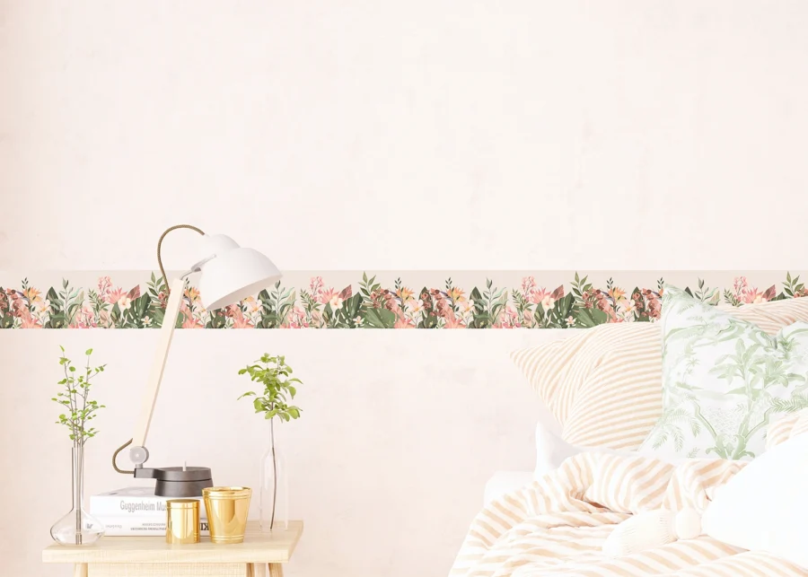 Wall Border Blooming Garden | 5 m x 13.8 cm | WB 8425 - Image 5